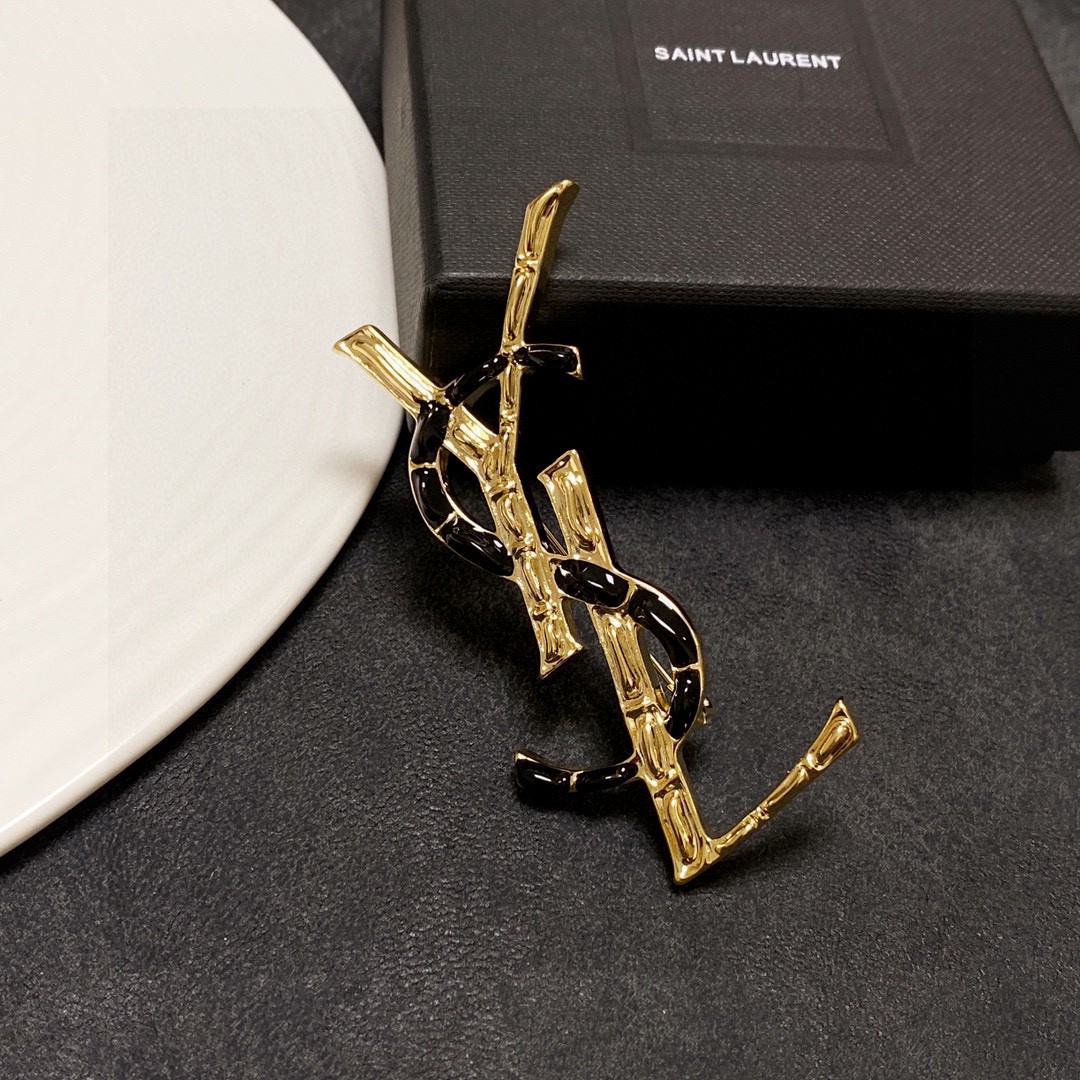 YSL Brooch
