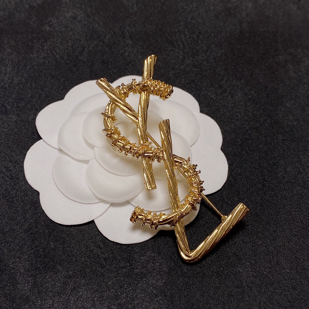 YSL Brooch
