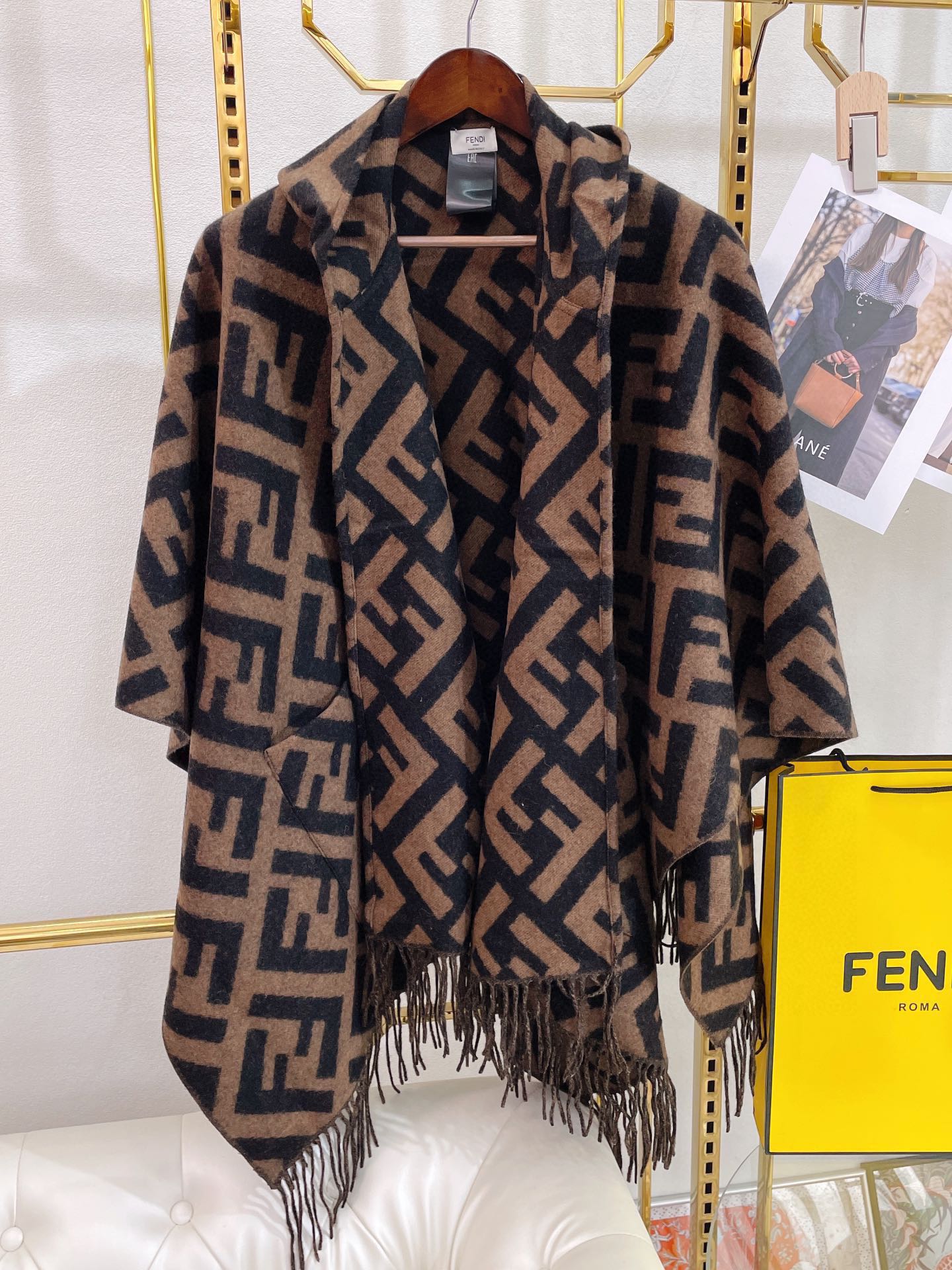 Fendi Cape Shawl