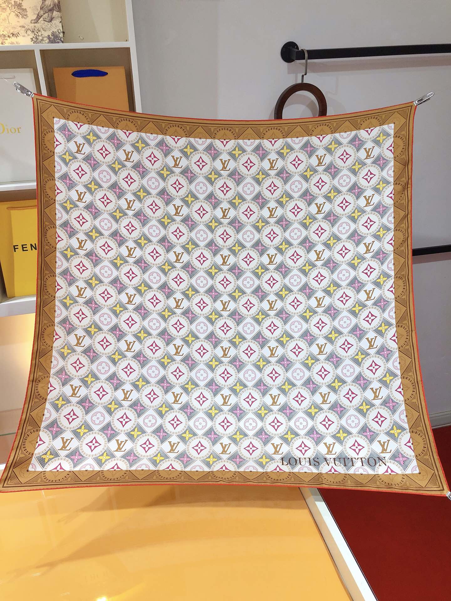 Louis Vuitton Monogram Tiles Square