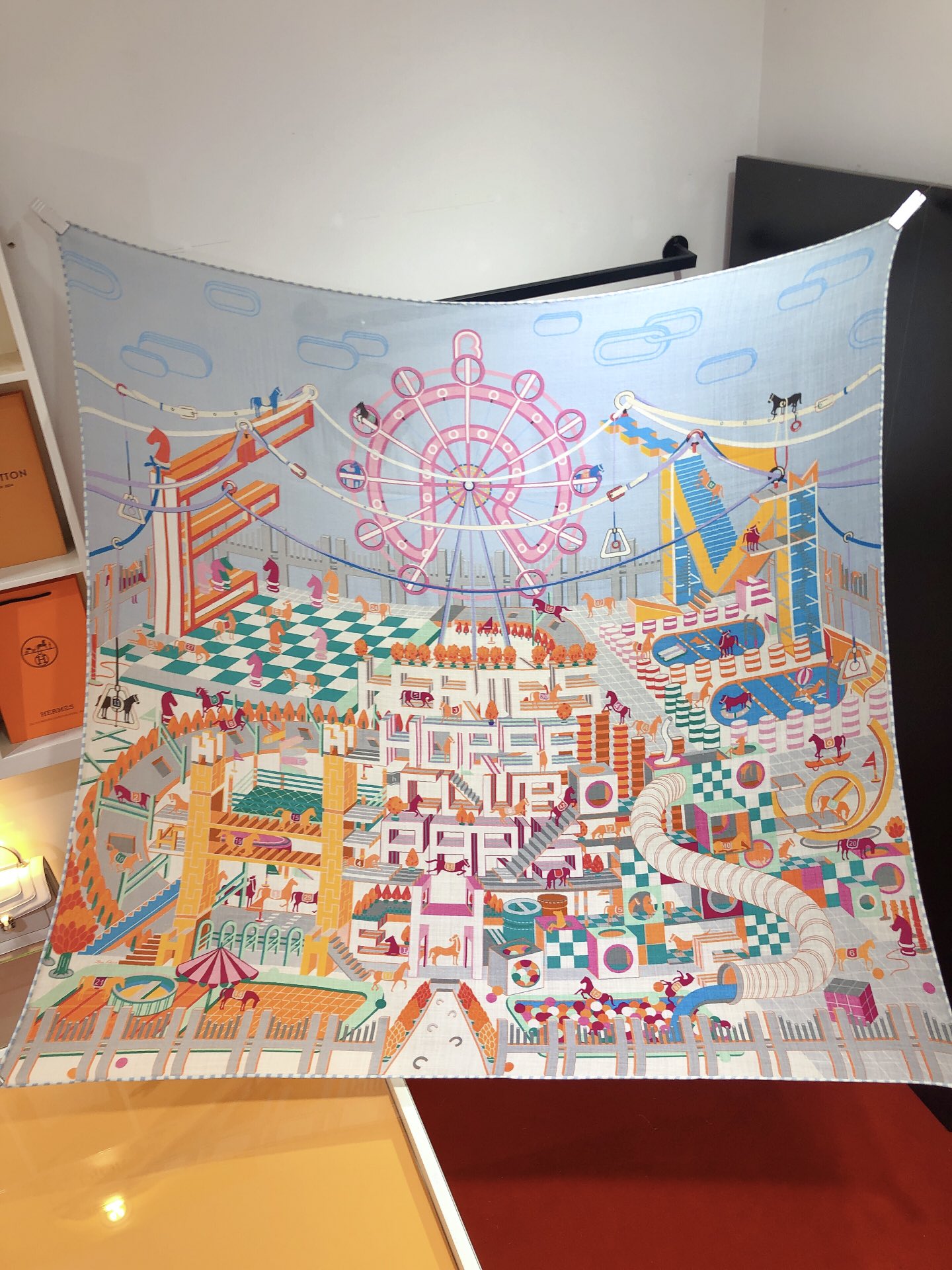 Hermes Square-140*140CM