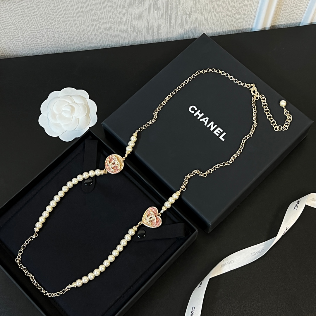 Chanel Necklace Sweater Chain