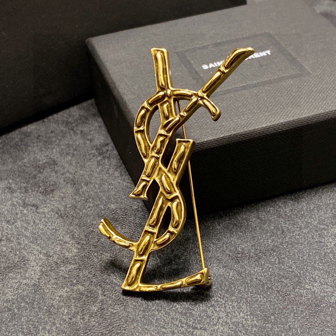 YSL Brooch