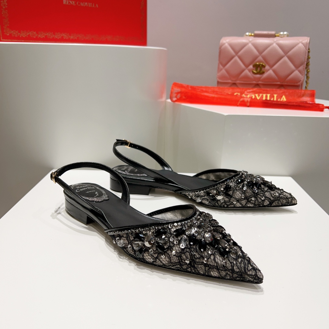 Rene Caovilla Heels-1.5CM