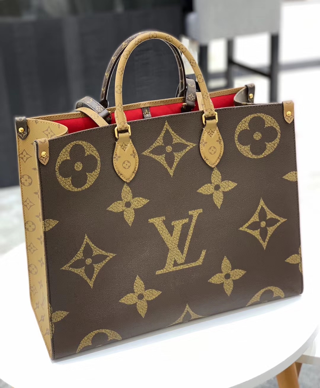 Louis Vuitton Othego Tote(Brown Strap)-41*34*19CM