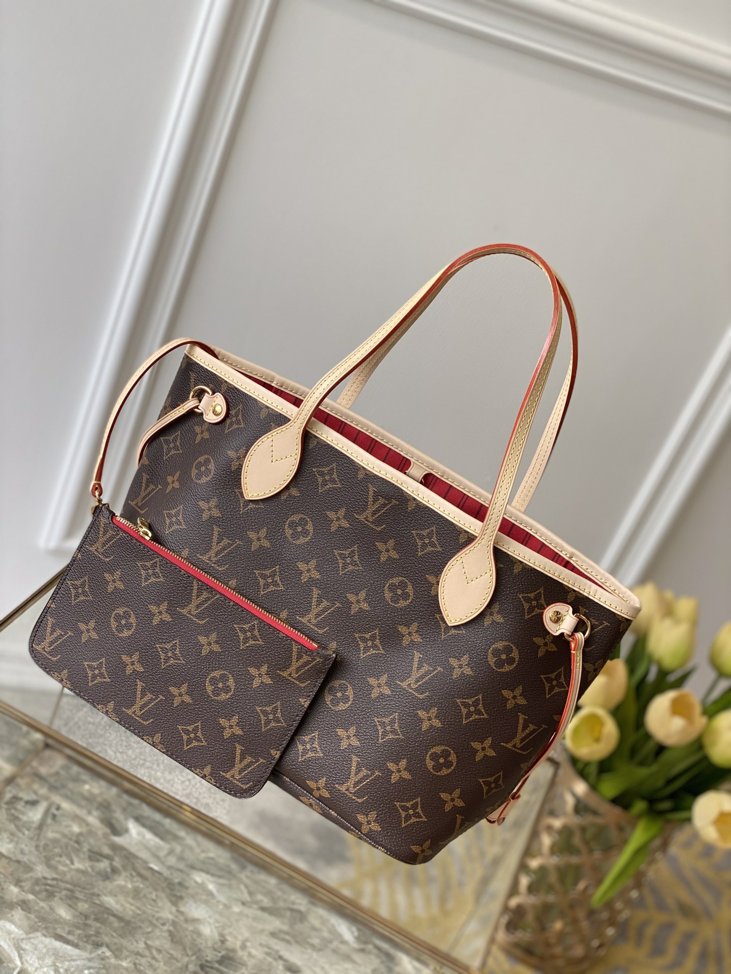 Louis Vuitton Neverfull PM-29*21*12CM