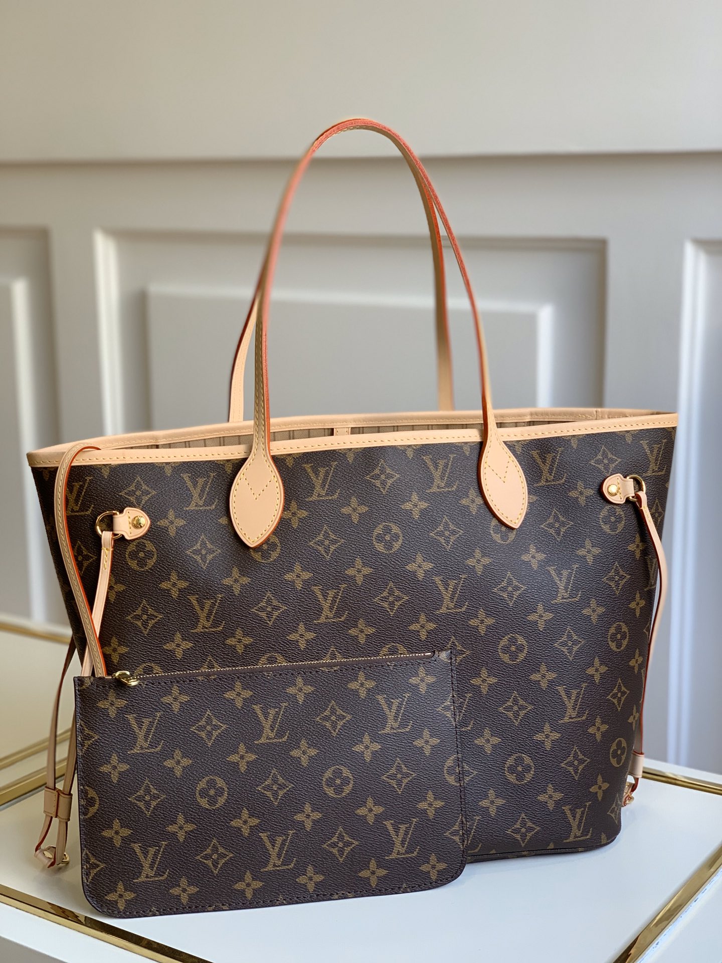 Louis Vuitton Neverfull MM-32x29x17CM