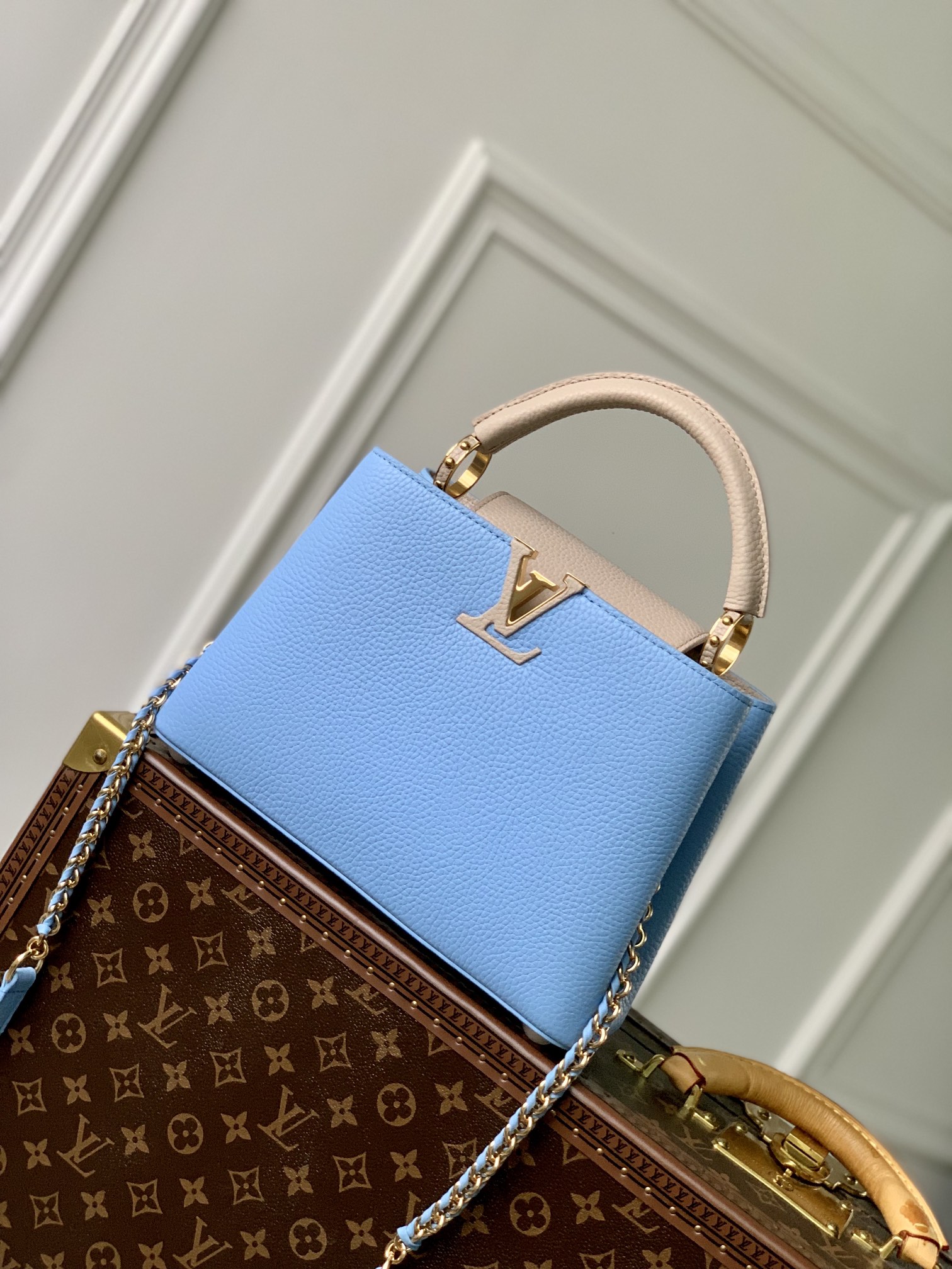 Louis Vuitton Capucines M21127(27×18×9 CM)