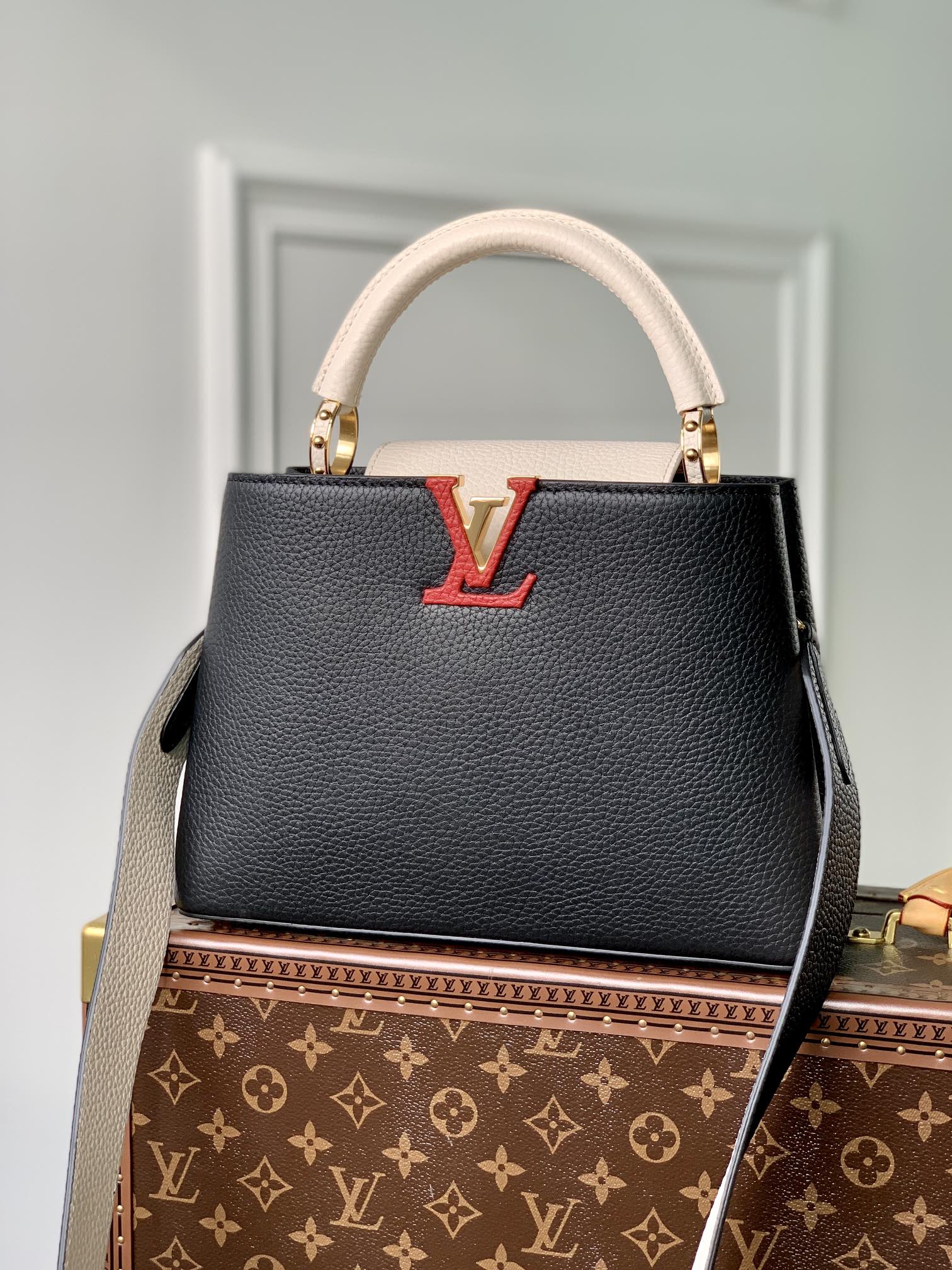 Louis Vuitton Capucines M21127(27×18×9 CM)