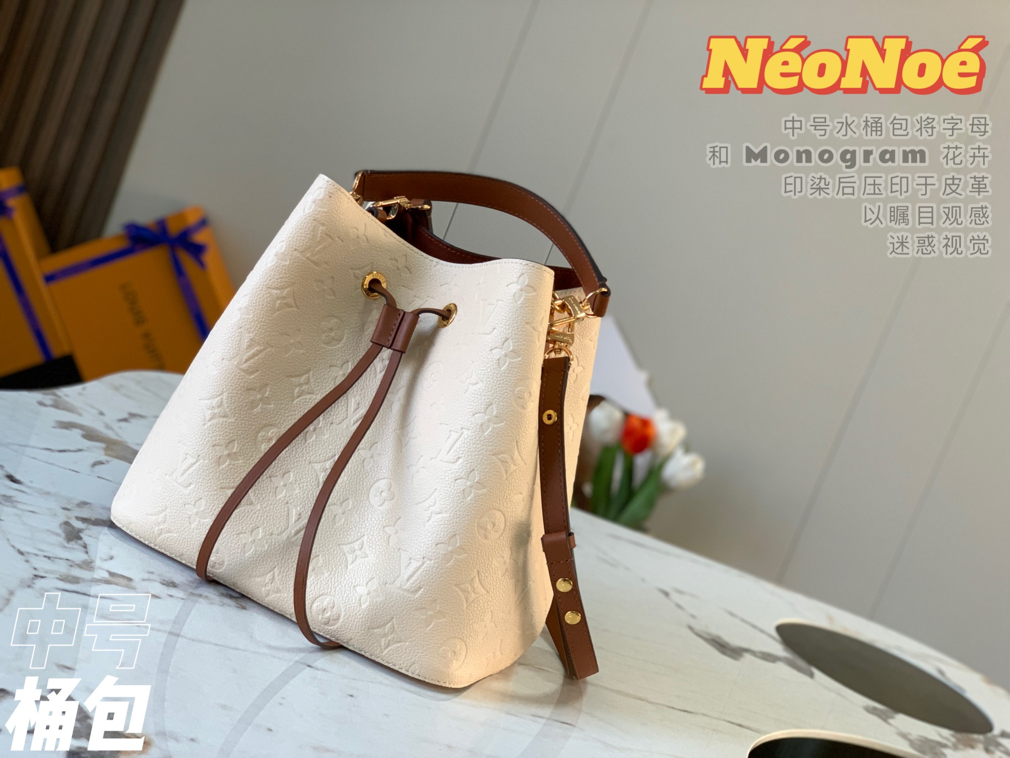 Louis Vuitton NéoNoé Bucket(26 x 26 x 17.5CM)