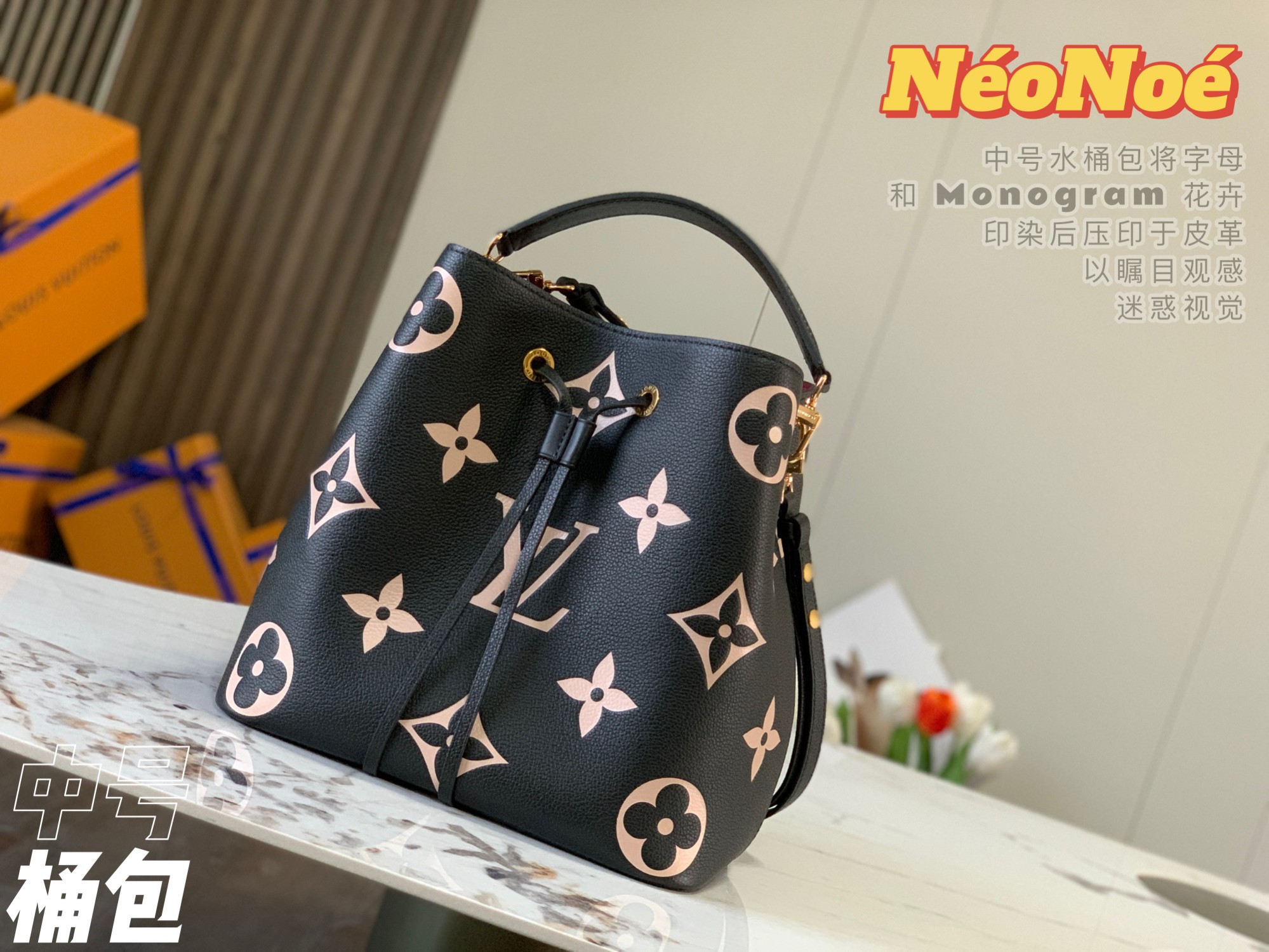 Louis Vuitton NéoNoé Bucket(26 x 26 x 17.5CM)