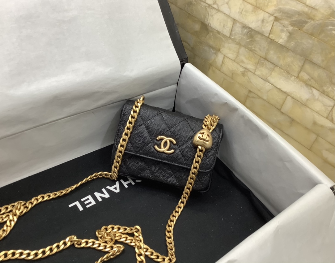 Ch*nel Mini Flap Bag-12.5x9x3CM