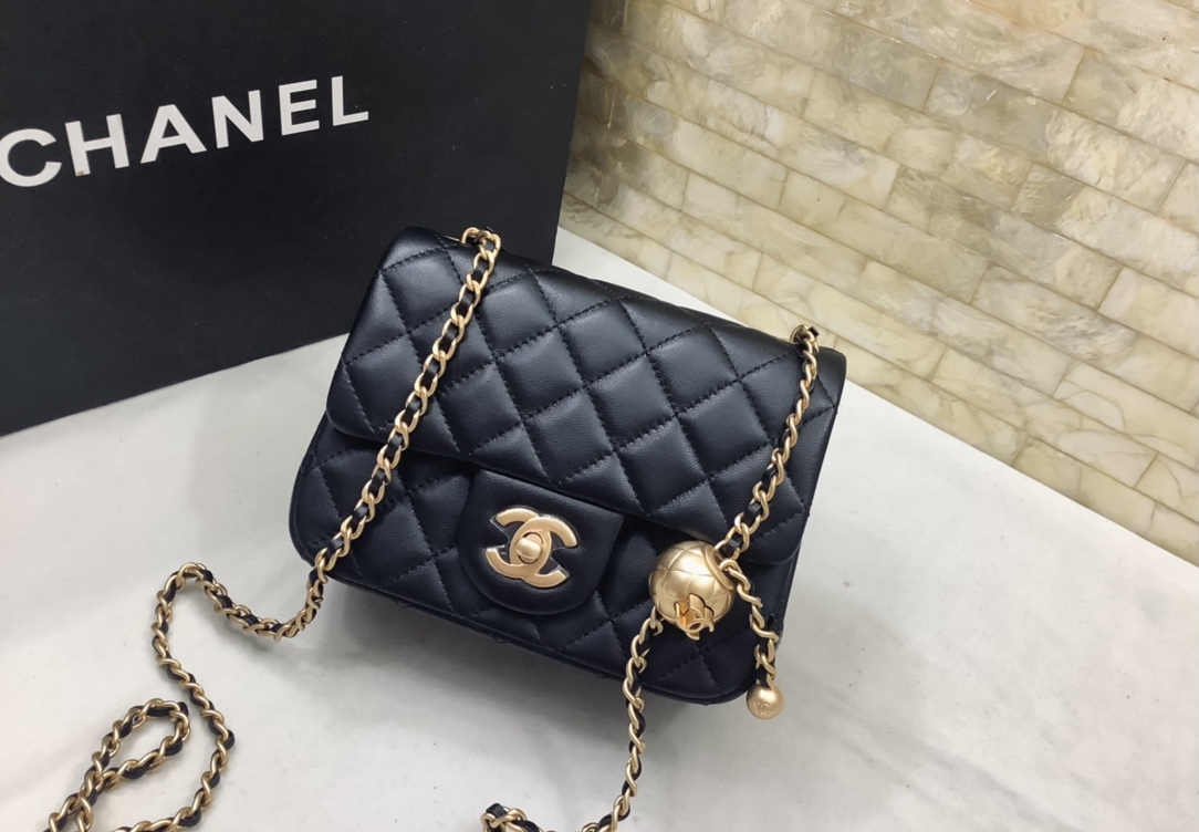 Ch*nel Mini Flap Bag-18CM