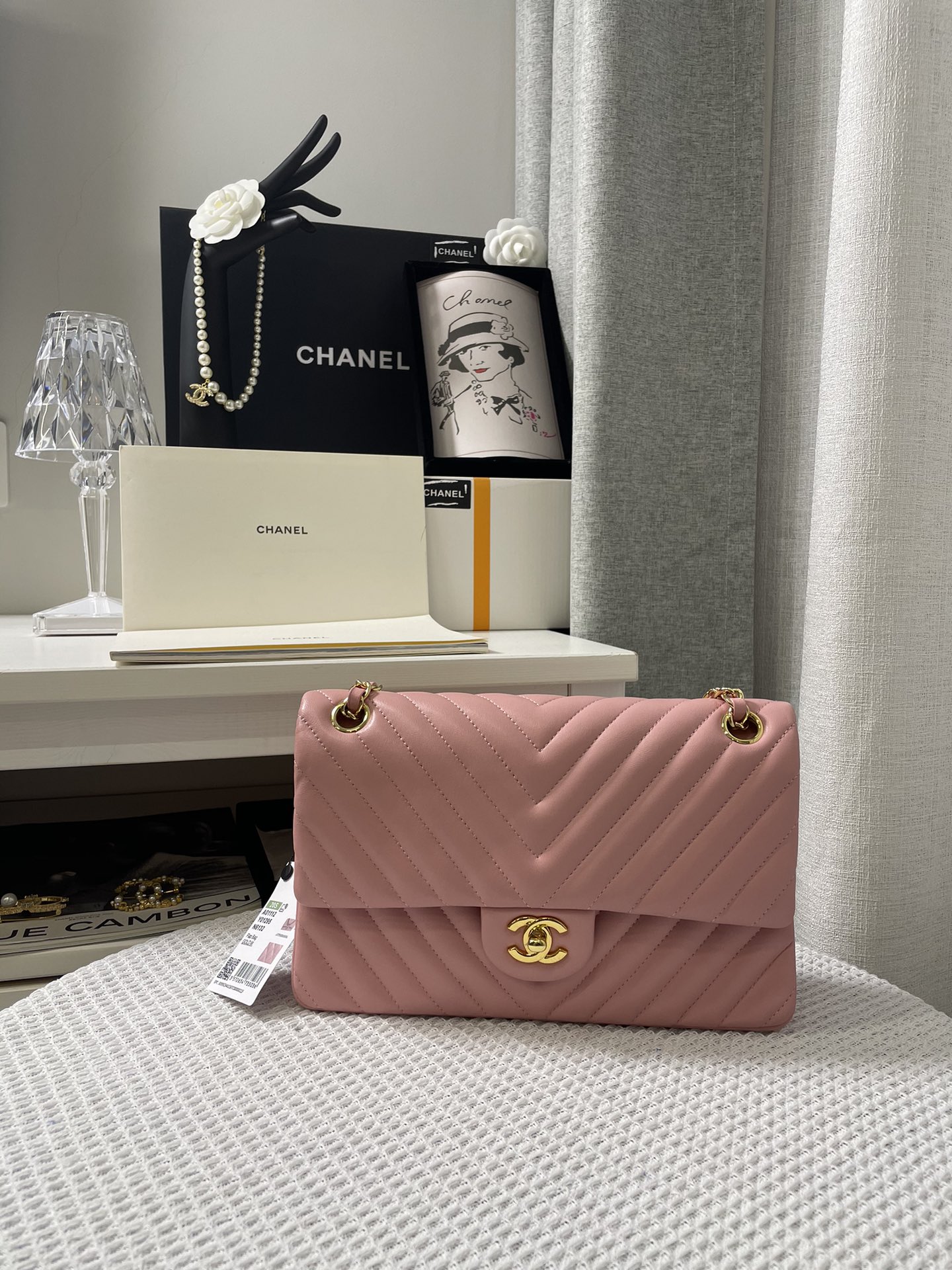 Ch*nel Chevron Flap 2.55 Bag(25.5CM)