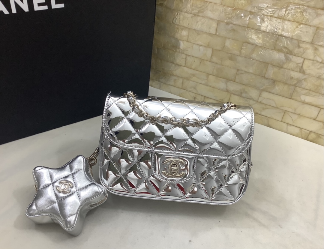 Ch*nel Flap With Star Coin Purse(20*15*4CM)