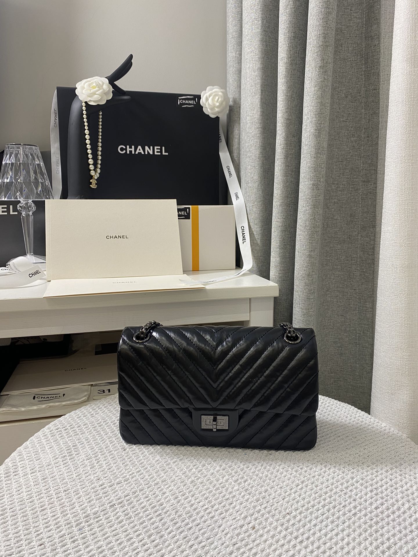 Ch*nel Flap Bag(24CM)