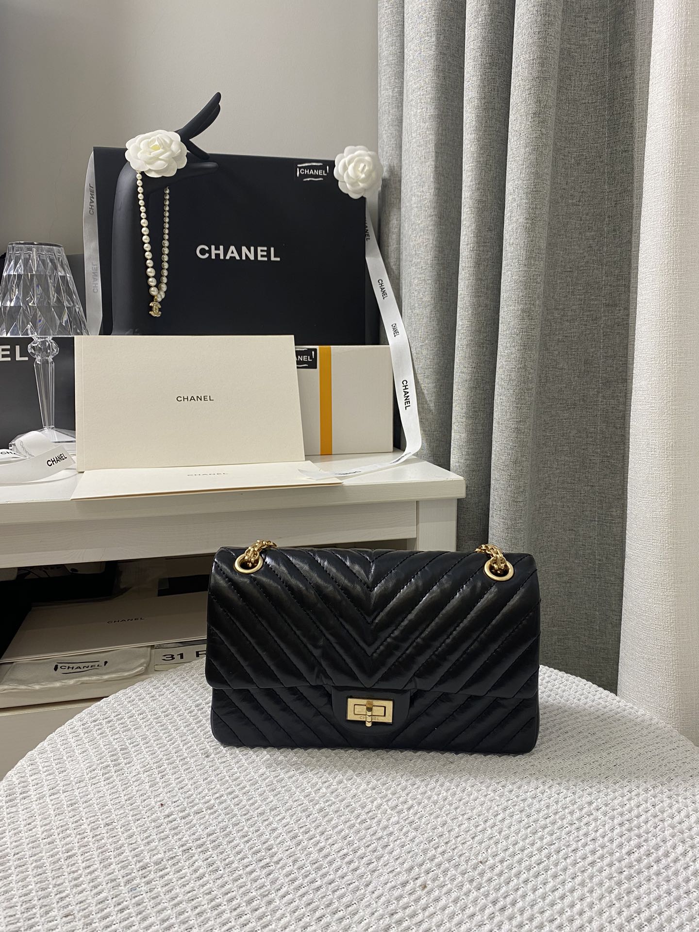 Ch*nel Flap Bag(24CM)