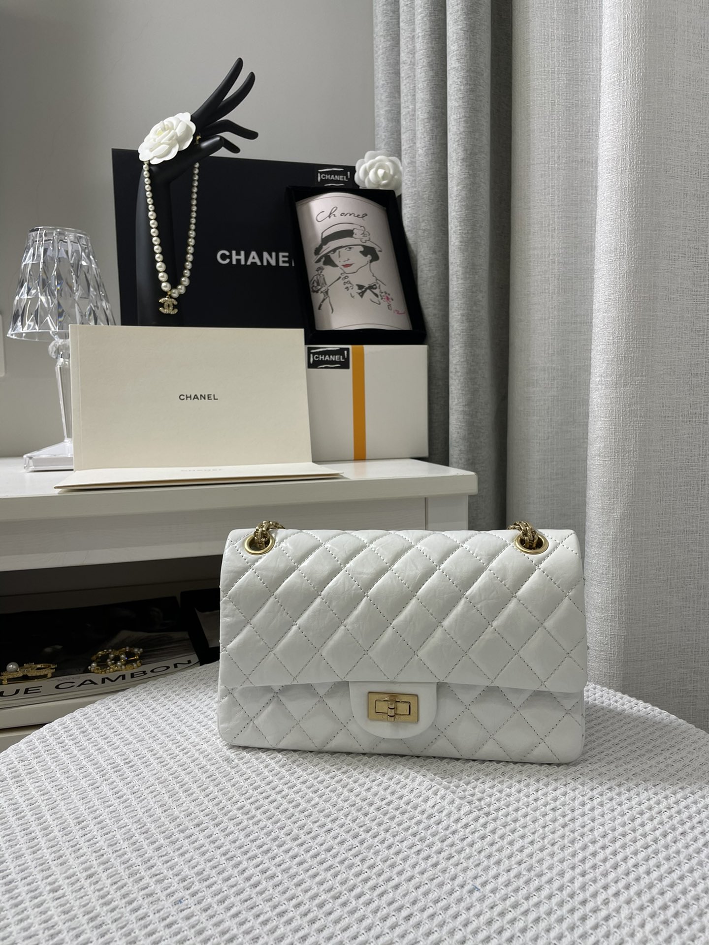 Ch*nel Flap Bag(24CM)