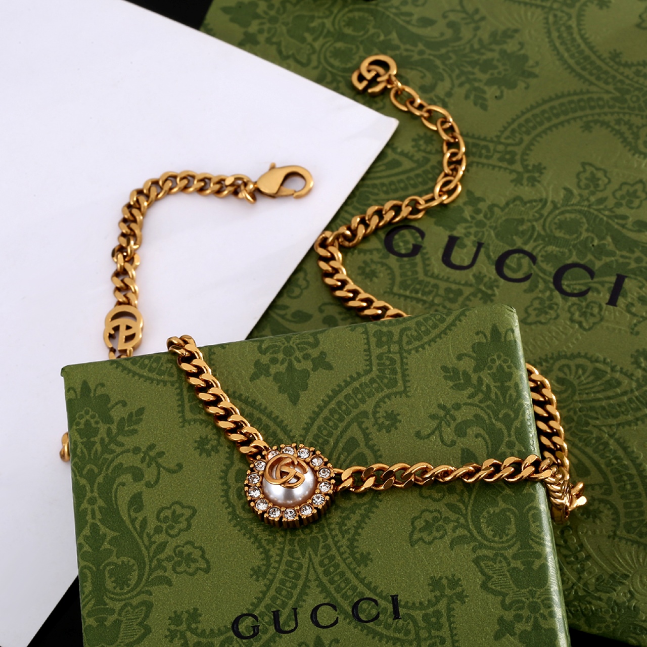 Gucci Necklace&Bracelet