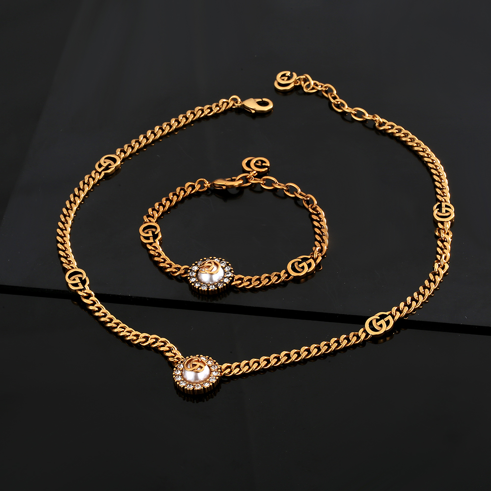 Gucci Necklace&Bracelet