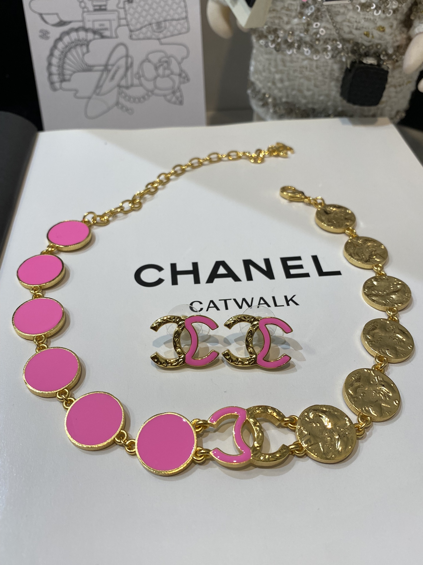 Chanel Necklace&Earring