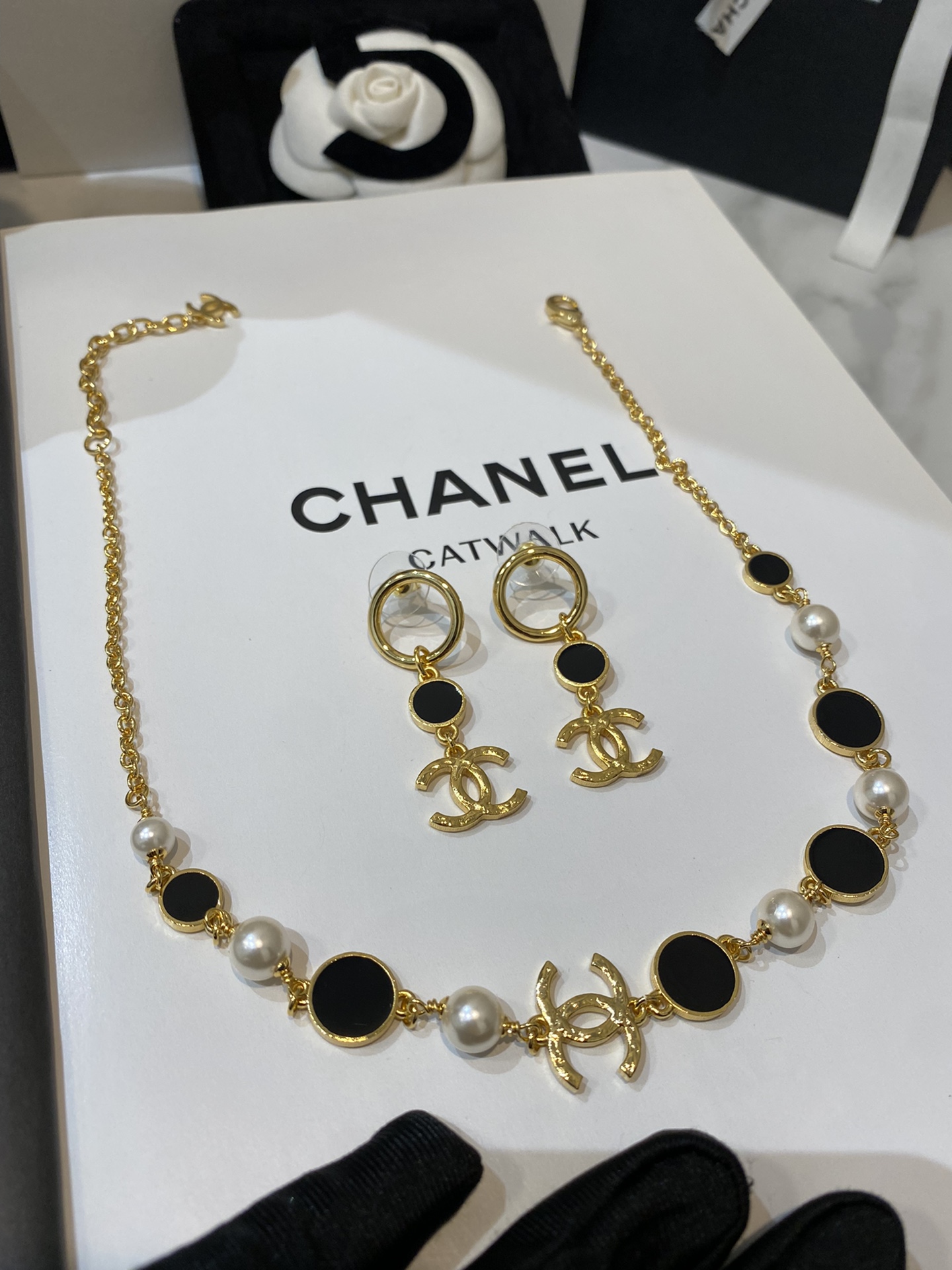 Chanel Necklace&Earring