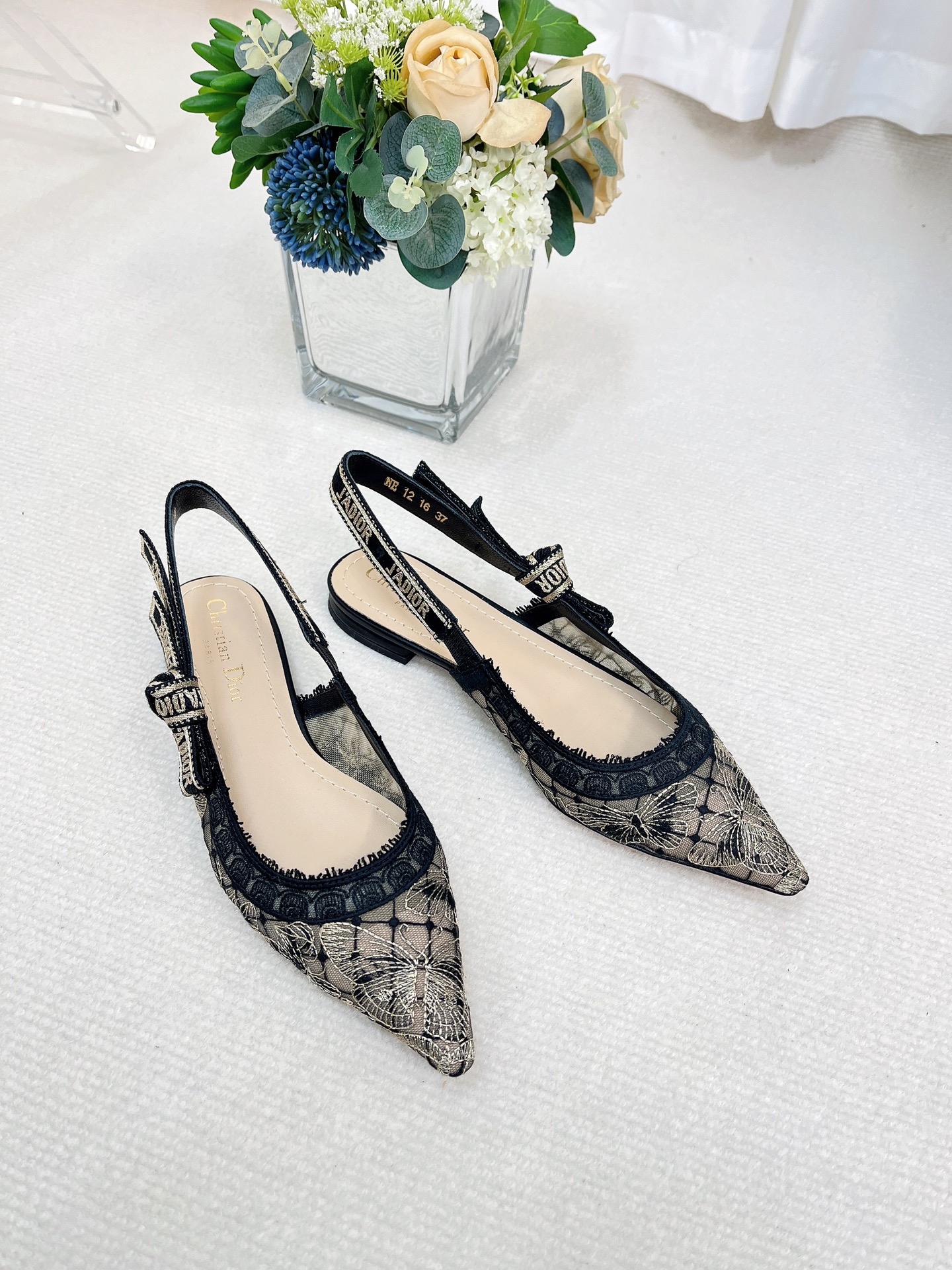 J'Adior Ballet Flats-1CM