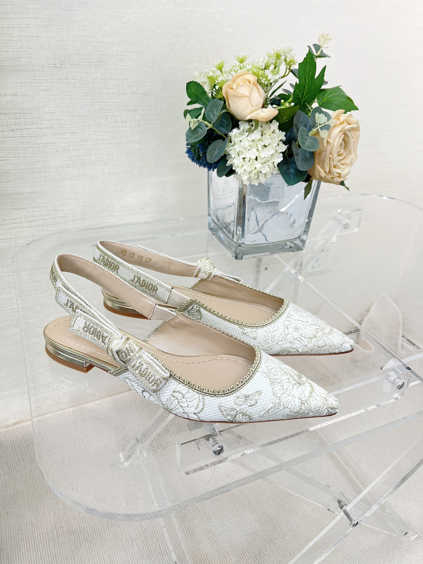 J'Adior Ballet Flats-1CM