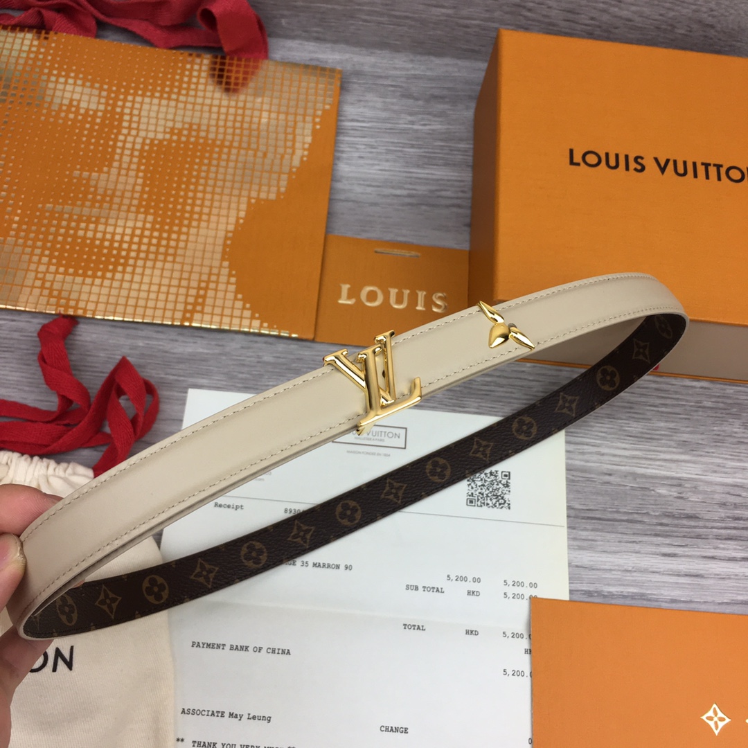 Louis Vuitton Belt(2CM)