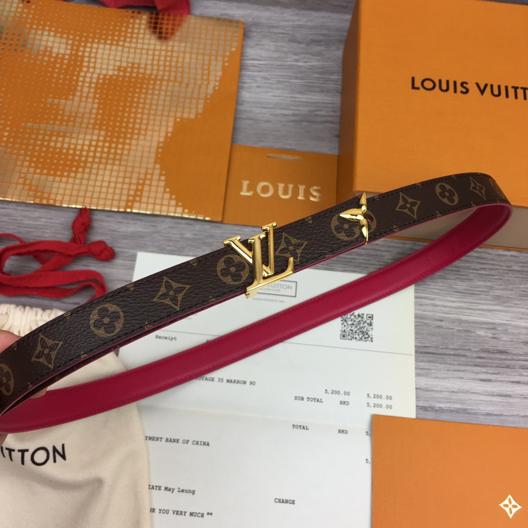 Louis Vuitton Belt(2CM)