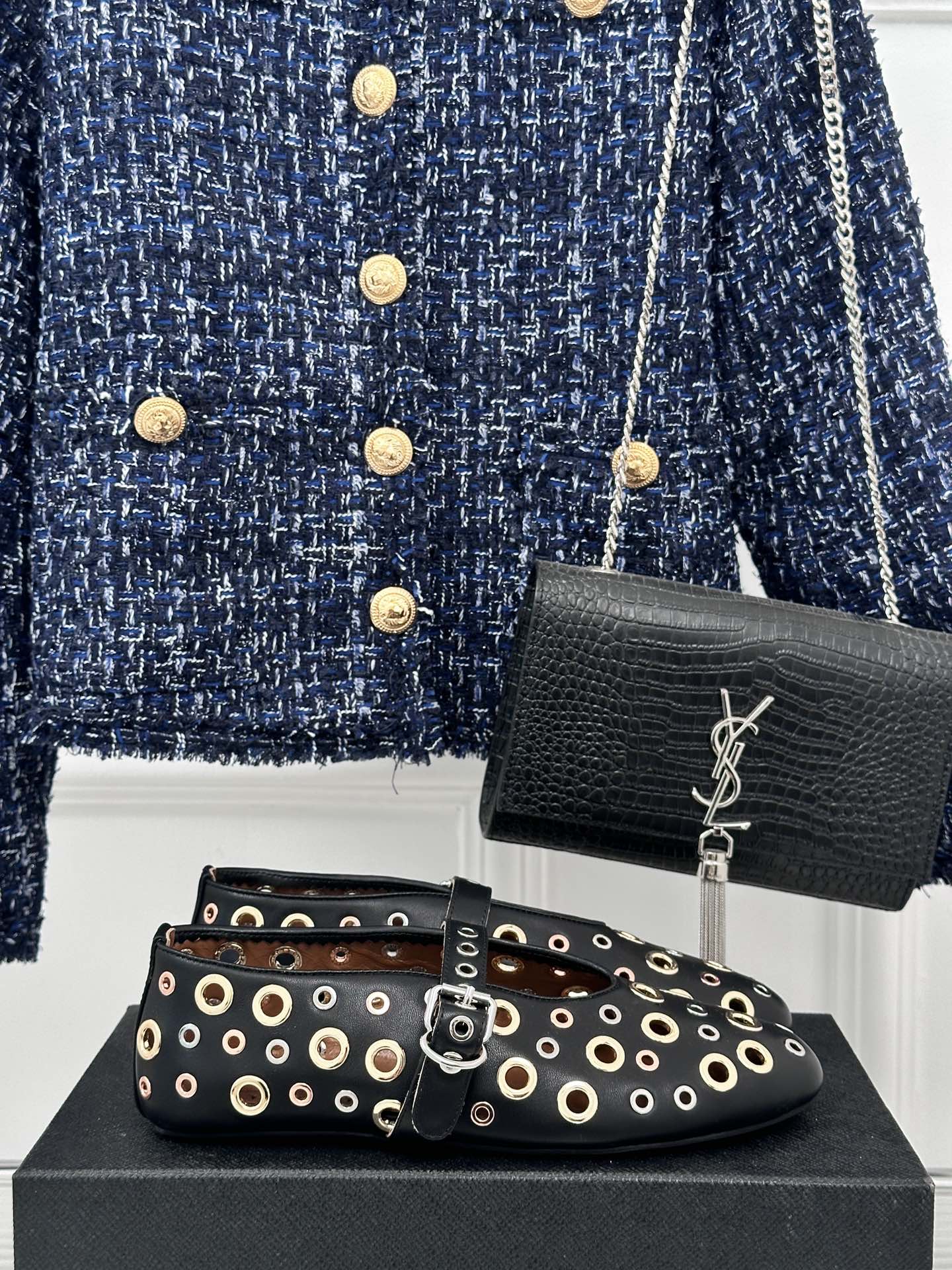 AlAIA Ballet Flats Mules