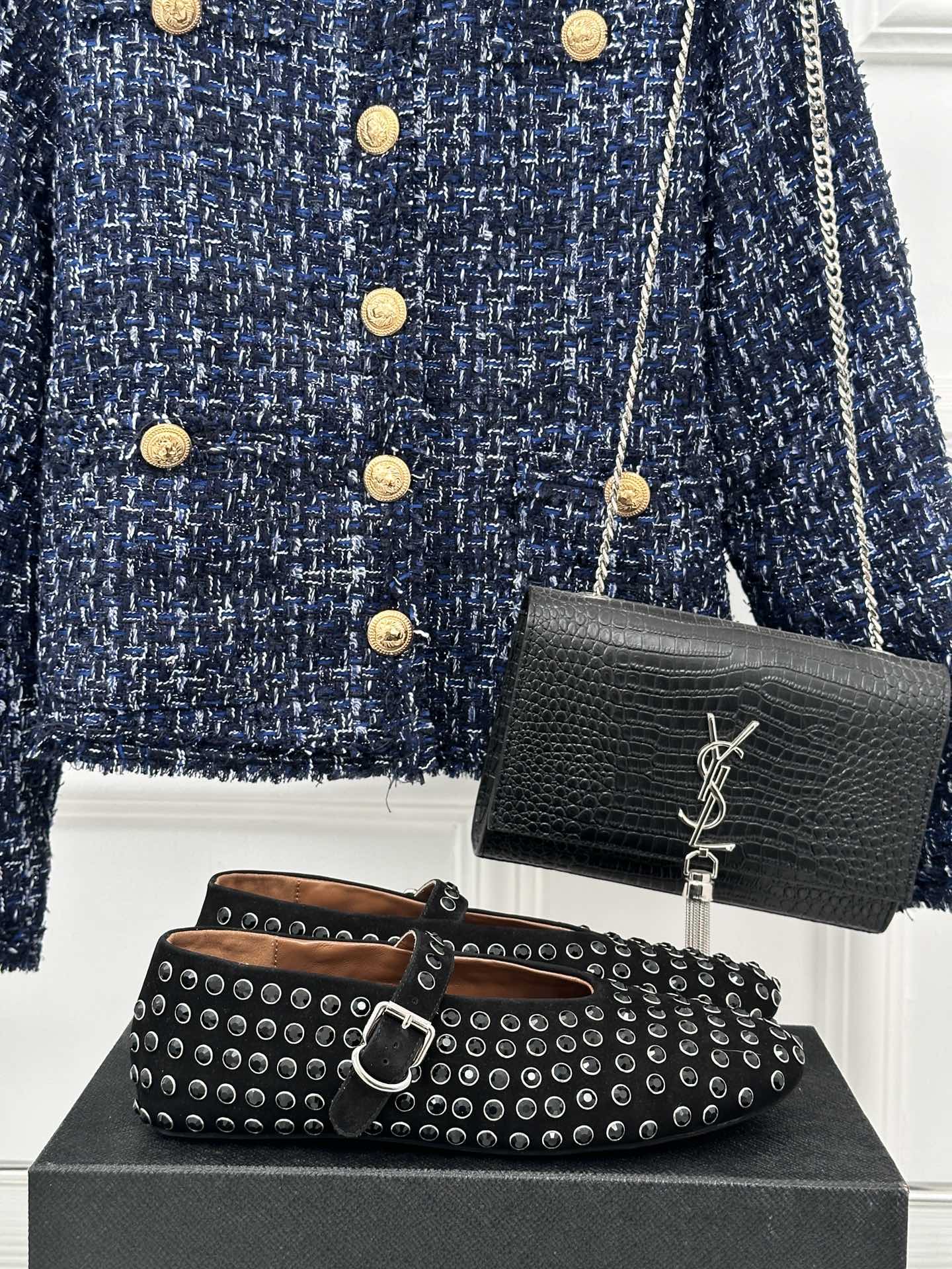 AlAIA Ballet Flats Mules