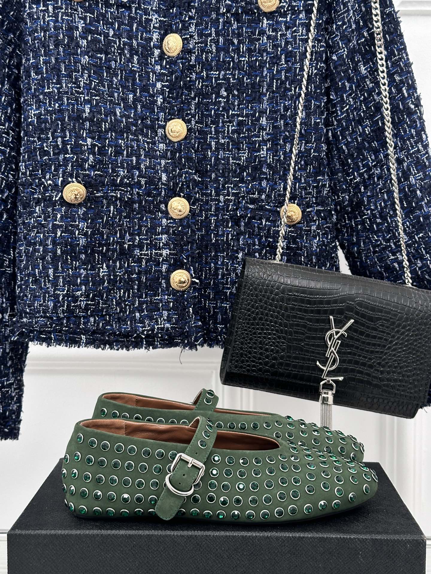 AlAIA Ballet Flats Mules