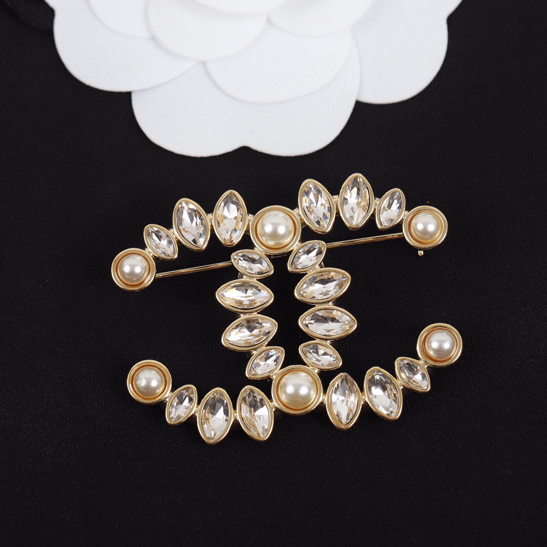 Chanel Brooch&Hair clip
