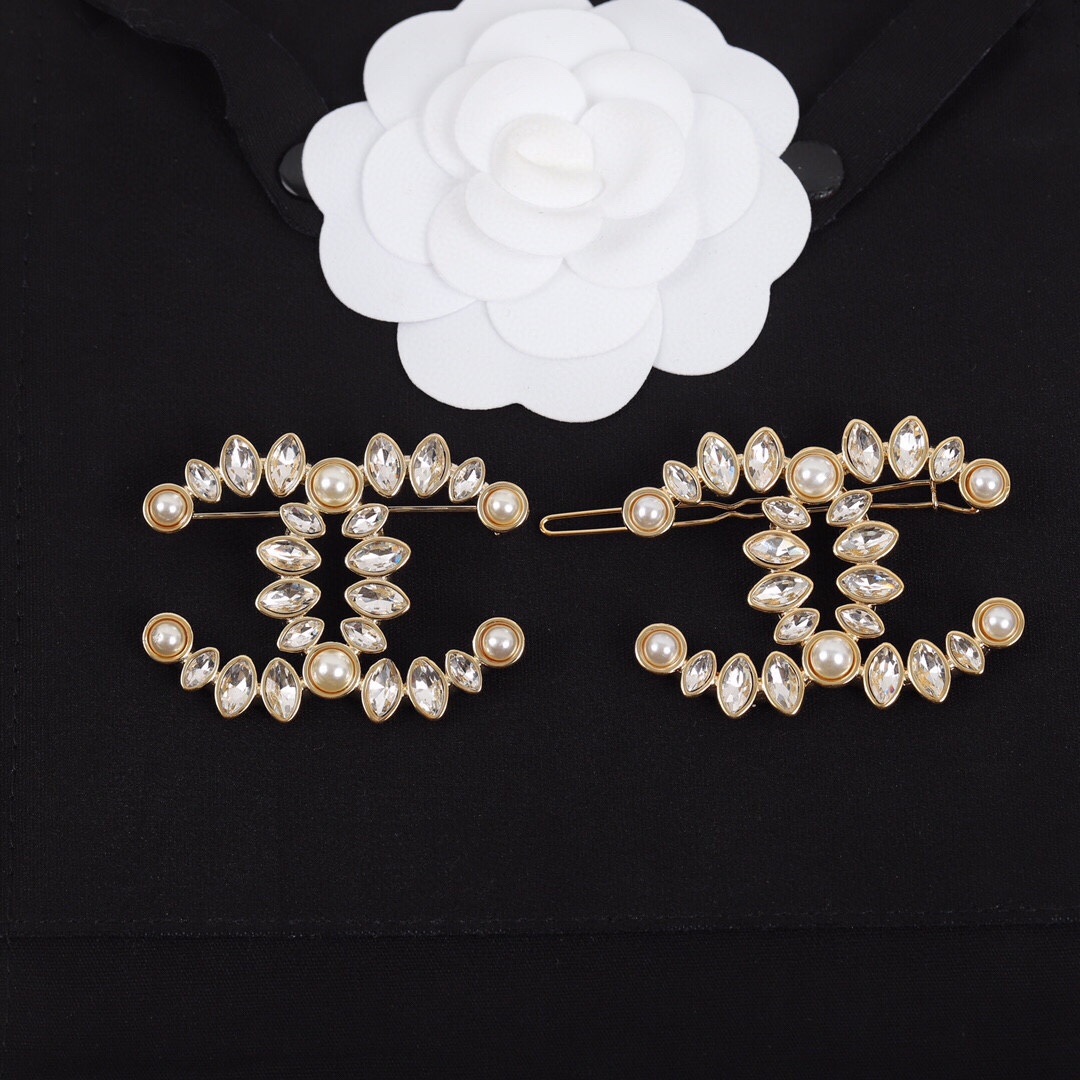 Chanel Brooch&Hair clip