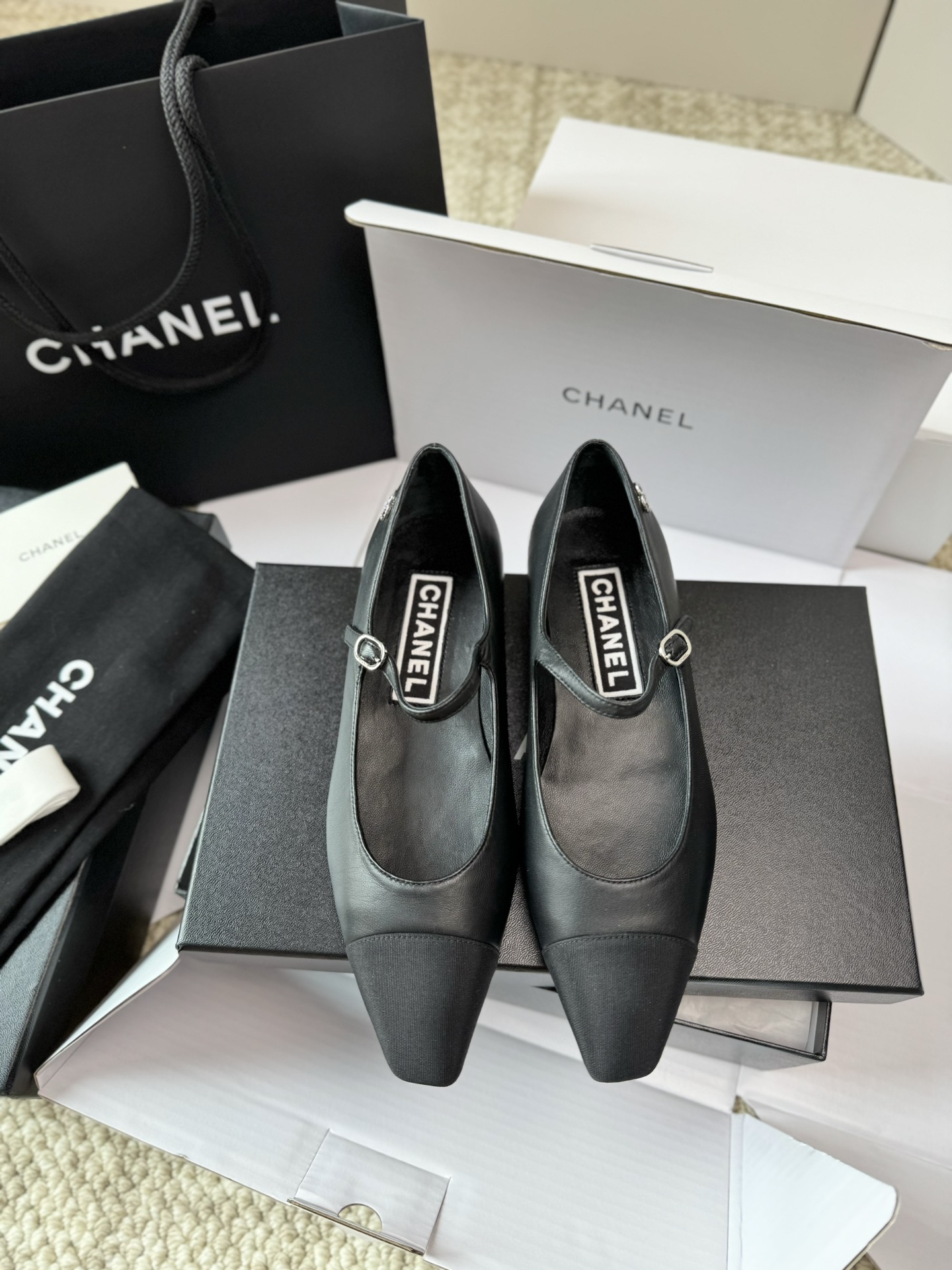 Chanel Mary Jane Flats