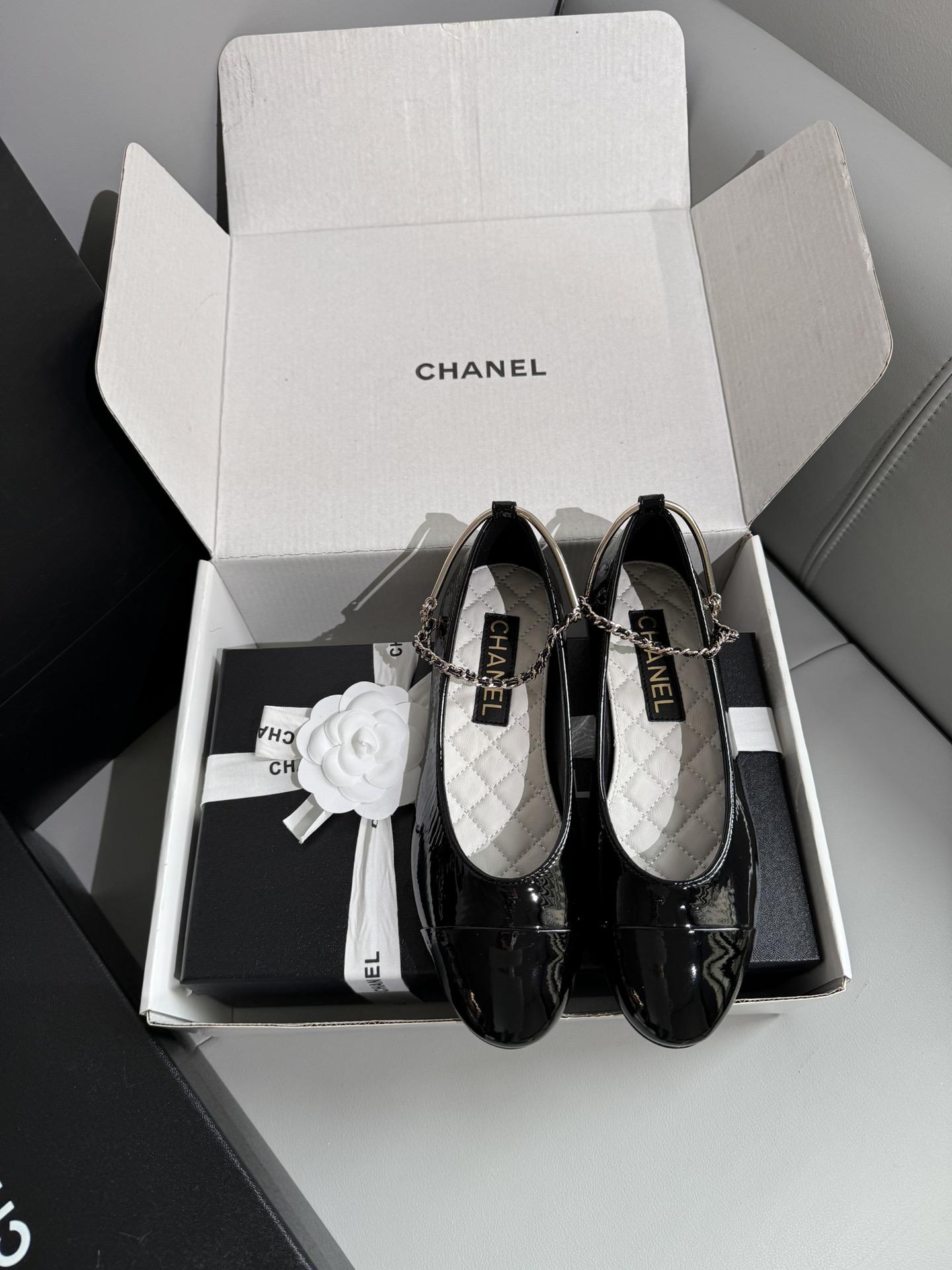 Chanel Mary Jane Flats