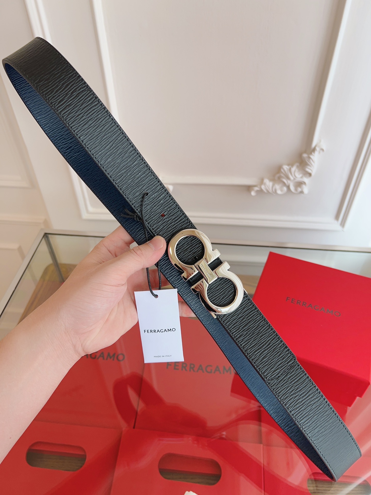 Ferragamo Belt-3.5CM