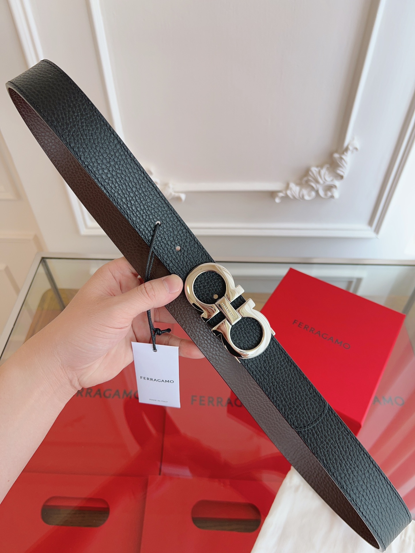 Ferragamo Belt-3.5CM