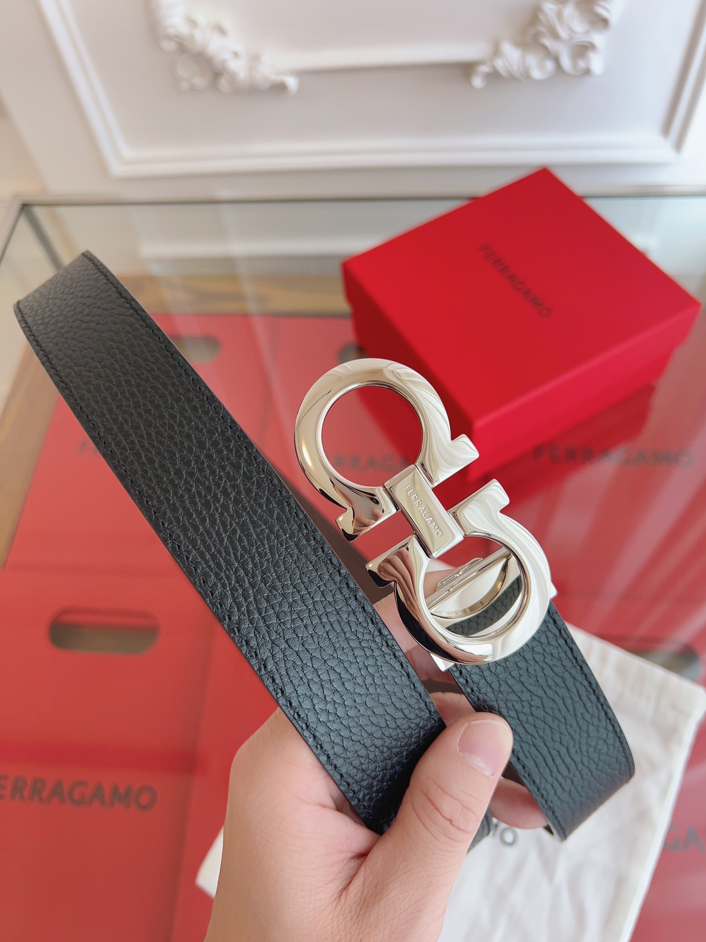 Ferragamo Belt-3.5CM