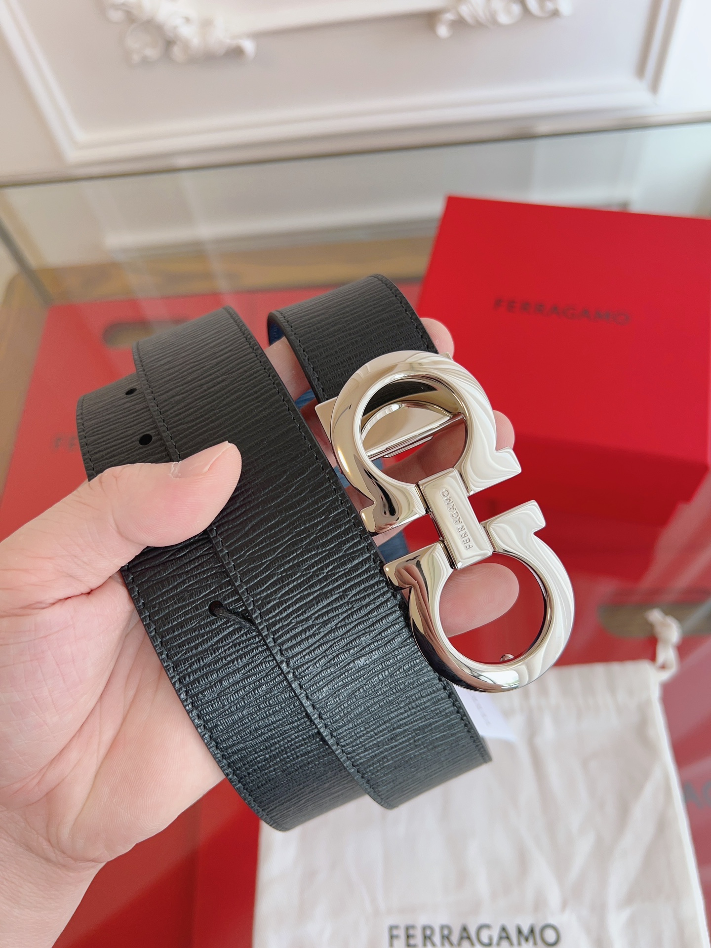 Ferragamo Belt-3.5CM