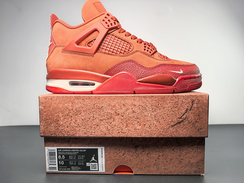 Nigel Sylvester x Air Jordan 4 “Brick by Brick”HF4340-800