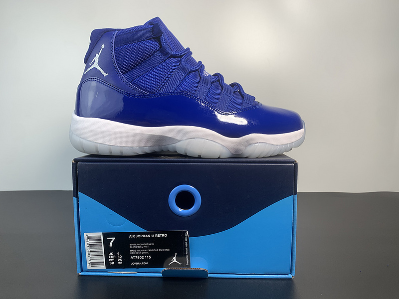 Air Jordan 11 Midnight Navy White” AT7802-115