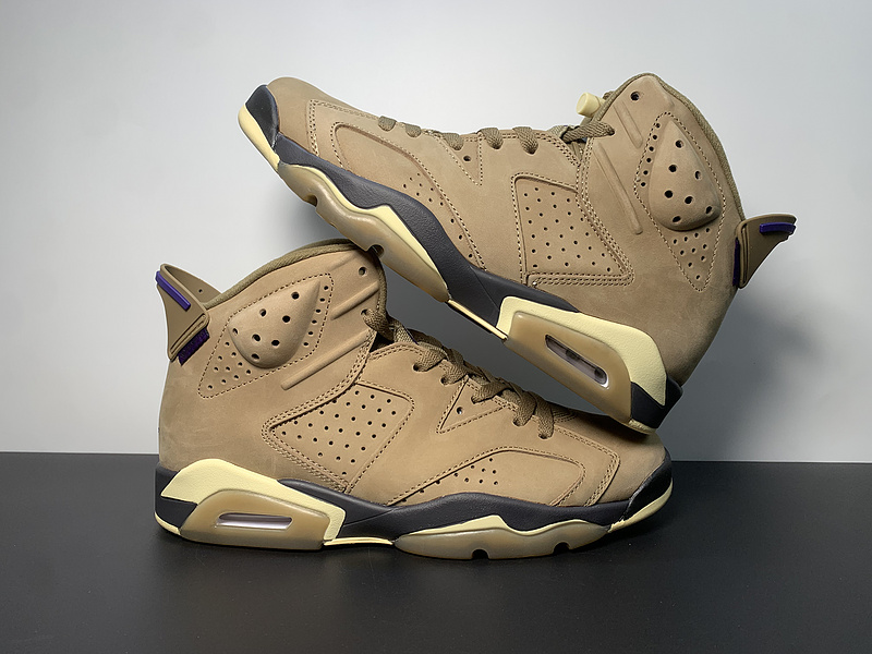 Air Jordan 6 WMNS Gore-Tex Brown Kelp FD1643-300