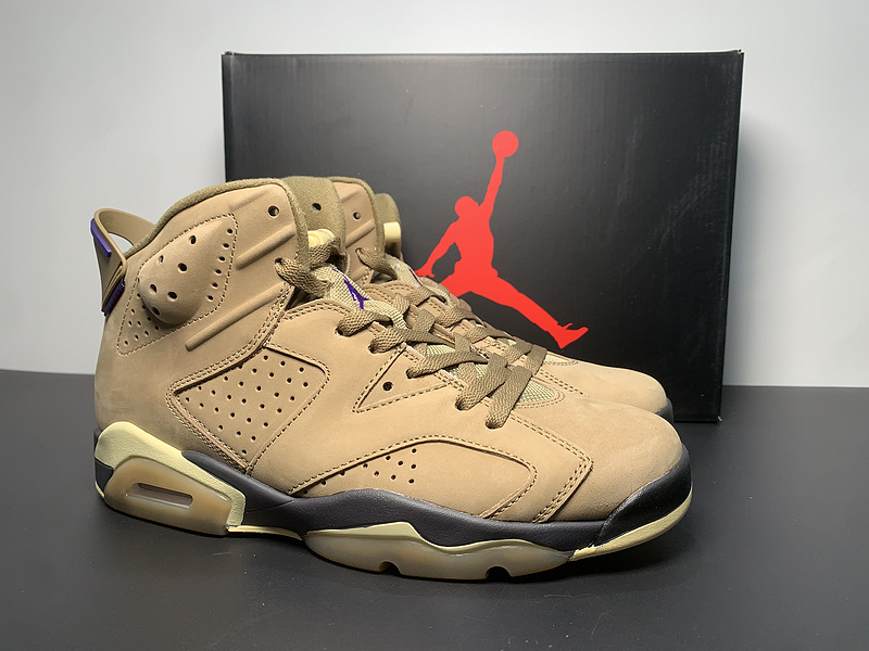 Air Jordan 6 WMNS Gore-Tex Brown Kelp FD1643-300