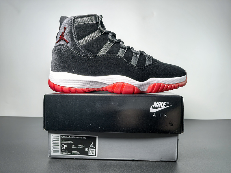 Air Jordan 11 WMNS “Bred Velvet” Rumored to Release Holiday 2024 DB5457-061