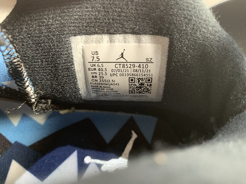 Air Jordan 6 “UNC”CT8529-410