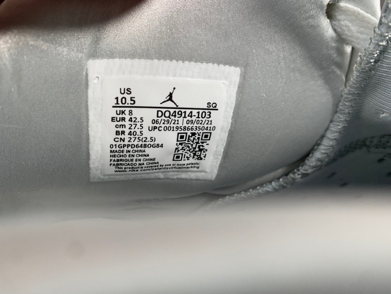 Air Jordan 6 “Tiffany”DQ4914-103