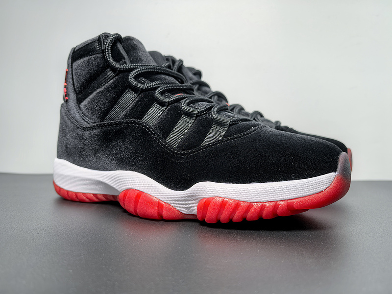 Air Jordan 11 WMNS “Bred Velvet” Rumored to Release Holiday 2024 DB5457-061