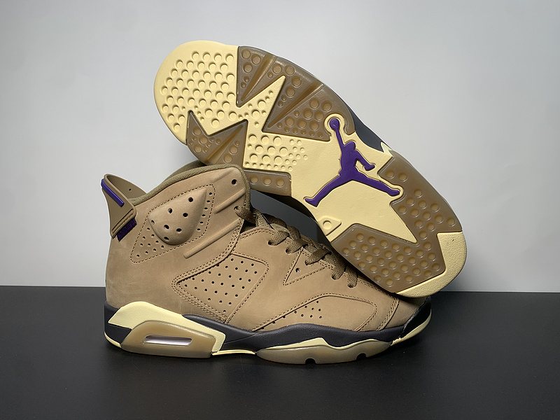 Air Jordan 6 WMNS Gore-Tex Brown Kelp FD1643-300